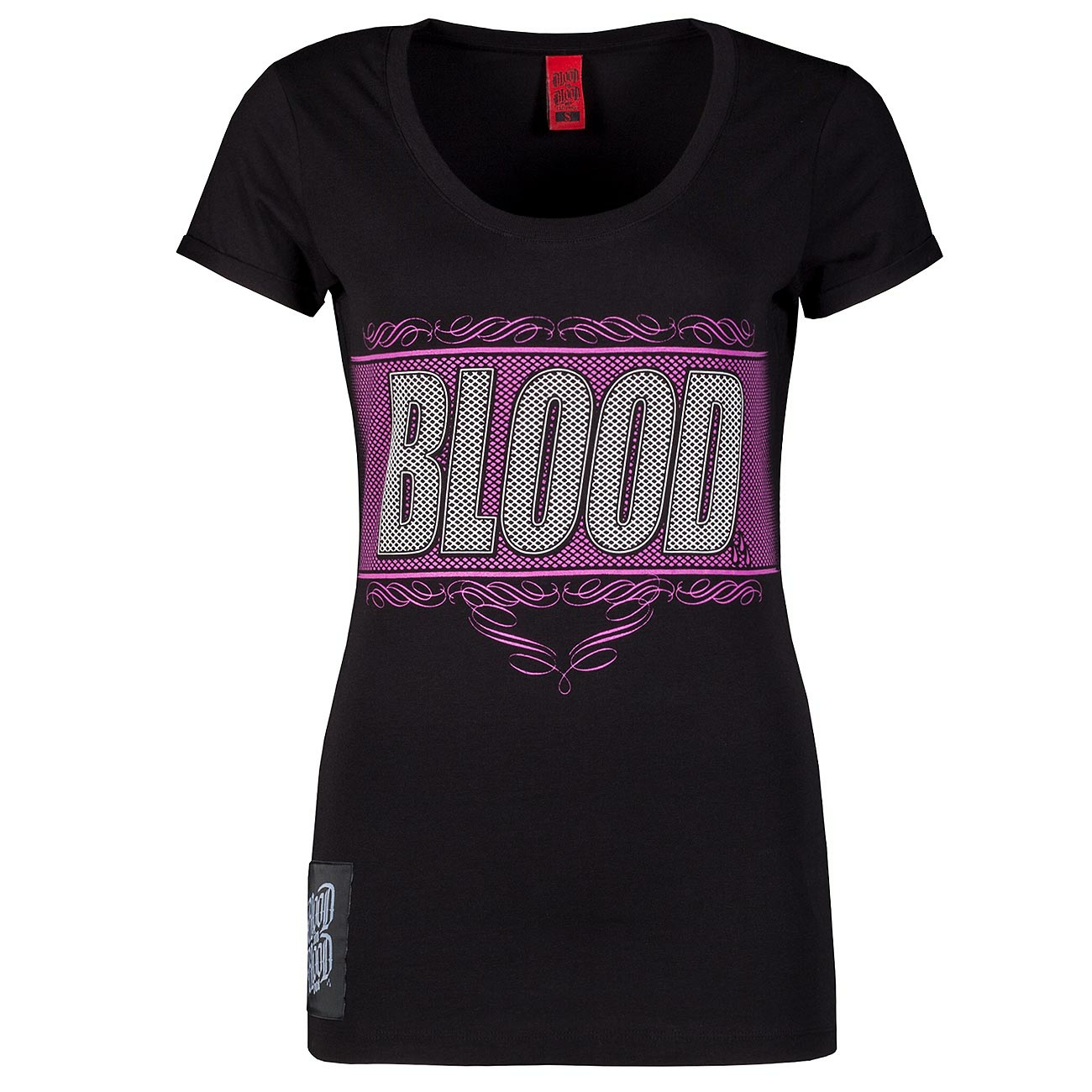 Blood Clean Logo D-T-Shirt XS
