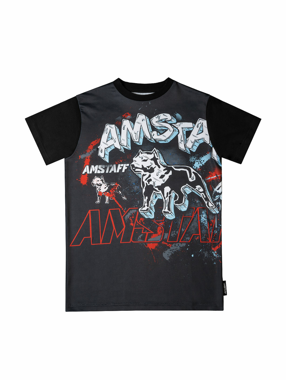 Amstaff Kids Leno T-Shirt 98/104 - 2/4 Jahre
