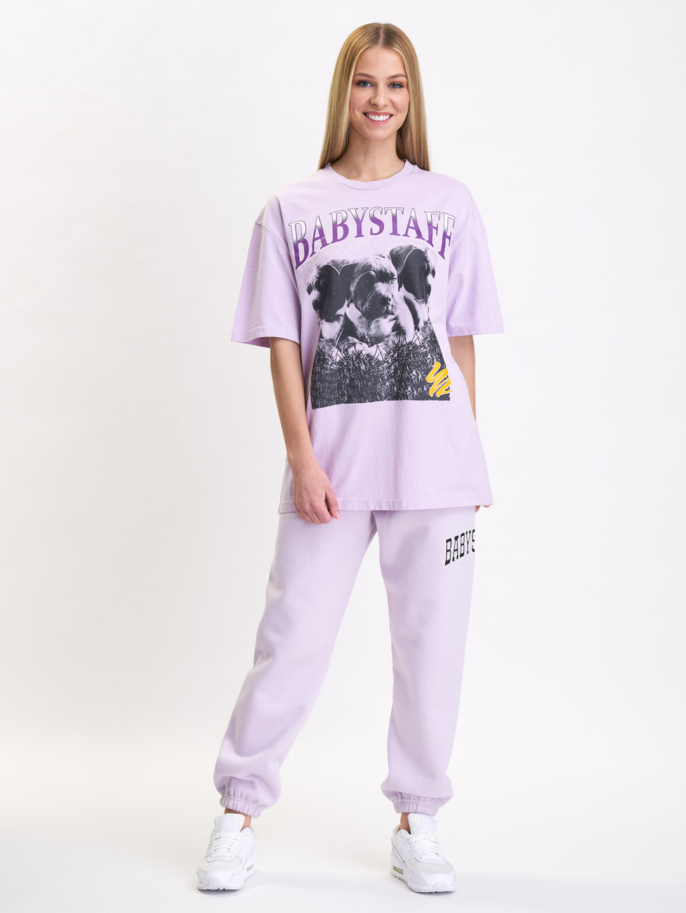 Babystaff Feeny Oversize T-Shirt - lila S