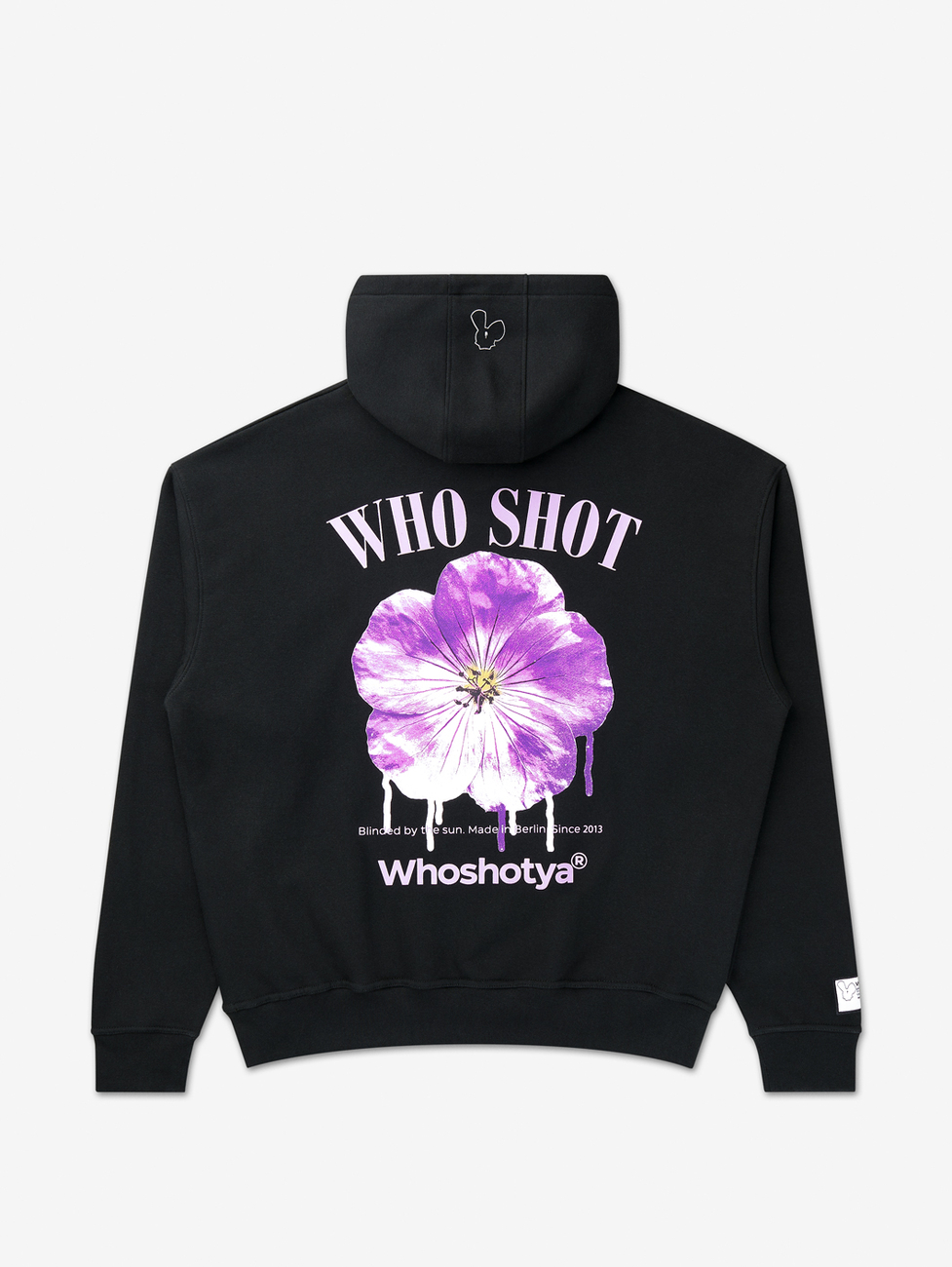 Who Shot Ya? Flower Oversize Hoodie M