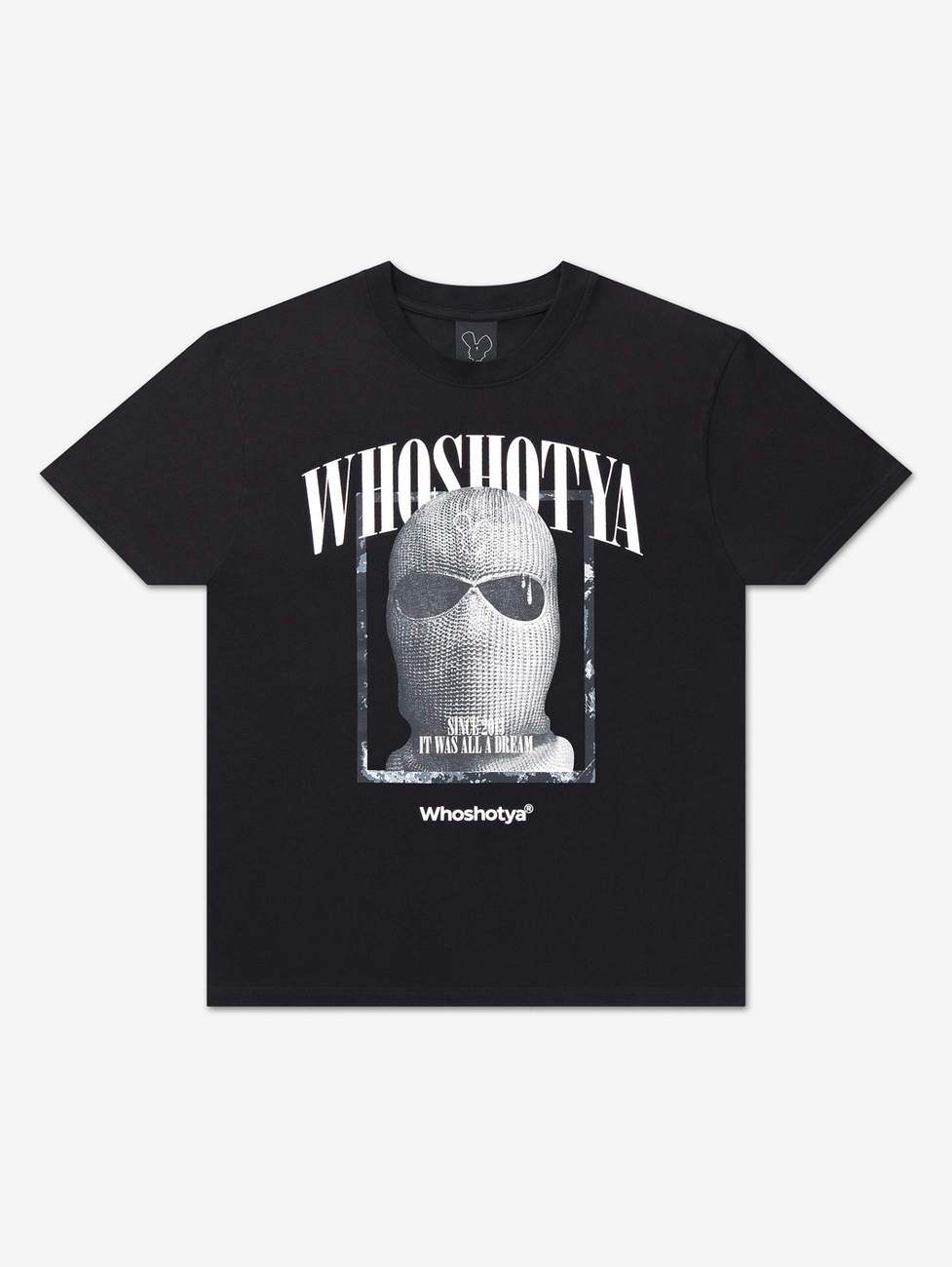 Who Shot Ya Mask Oversize T-Shirt XL