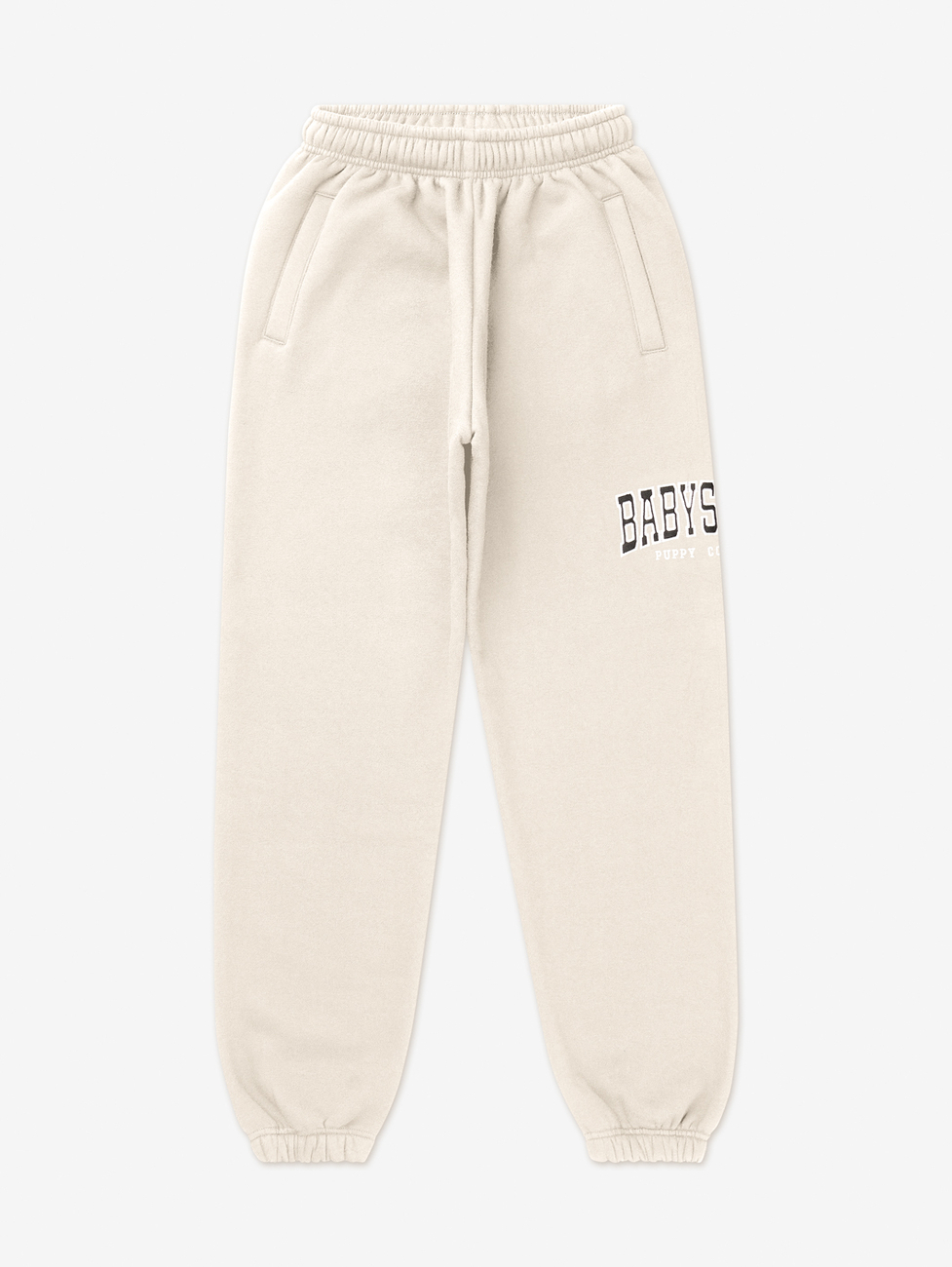 Babystaff College Sweatpants - cream XL